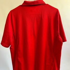 Red Fila Golf Polo